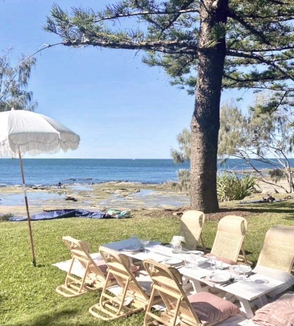 'Reclining Cane Chair' Picnic
