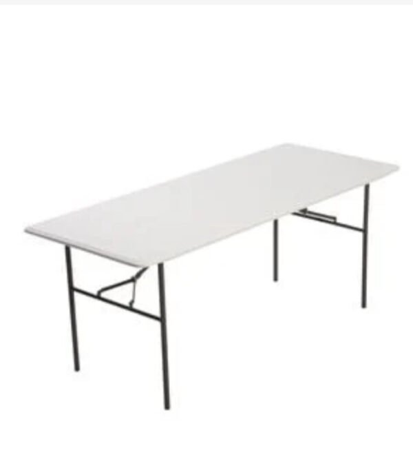 White High Trestle Tables